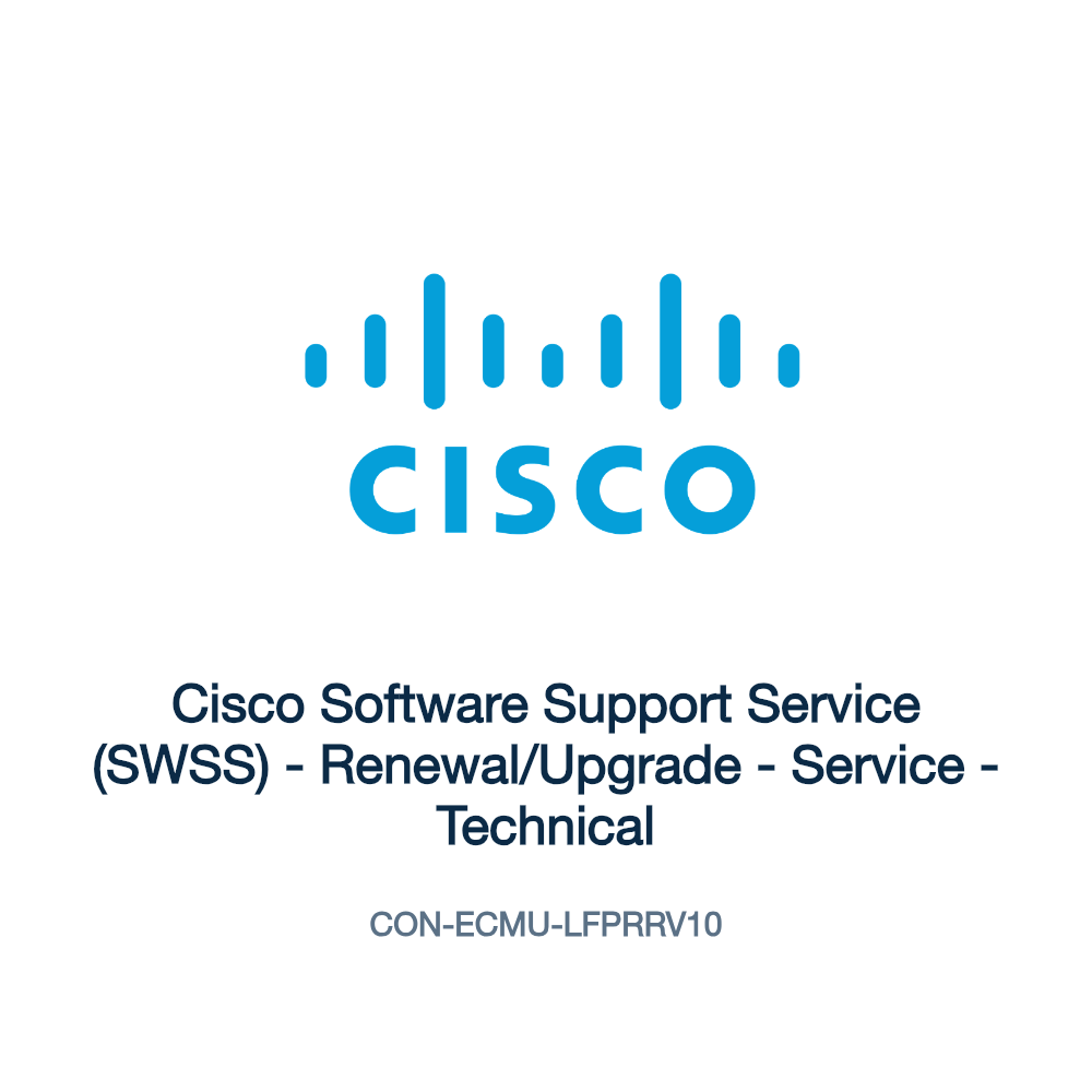 CON-ECMU-LFPRRV10: Cisco Software Support Service (SWSS)