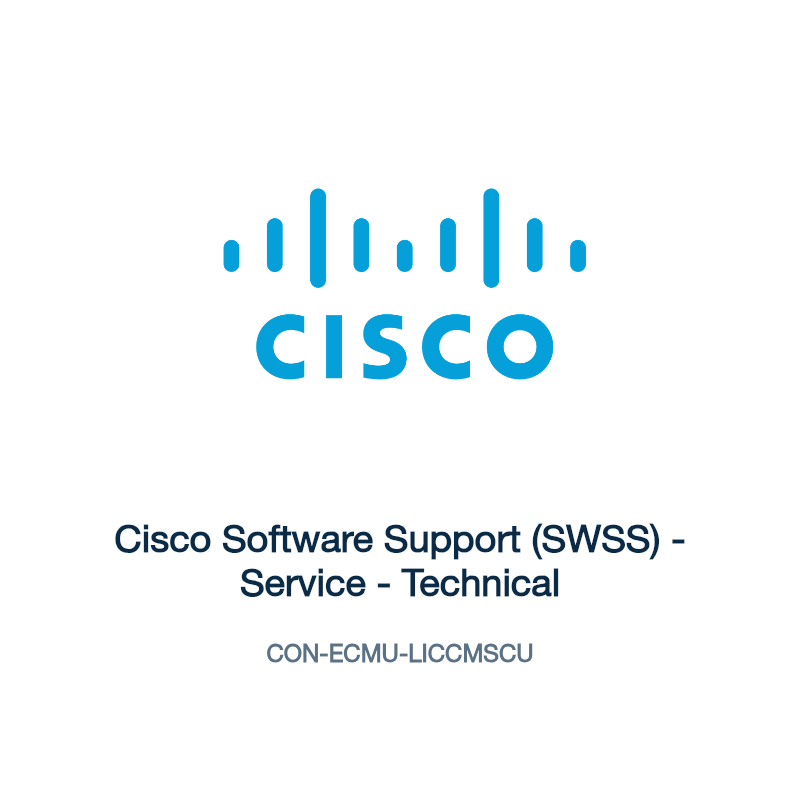CON-ECMU-LICCMSCU: Cisco Software Support (SWSS)