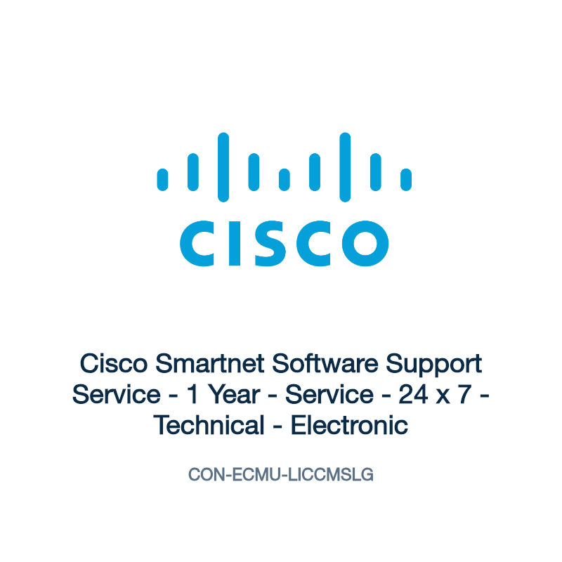 CON-ECMU-LICCMSLG: Cisco Smartnet Software Support Service