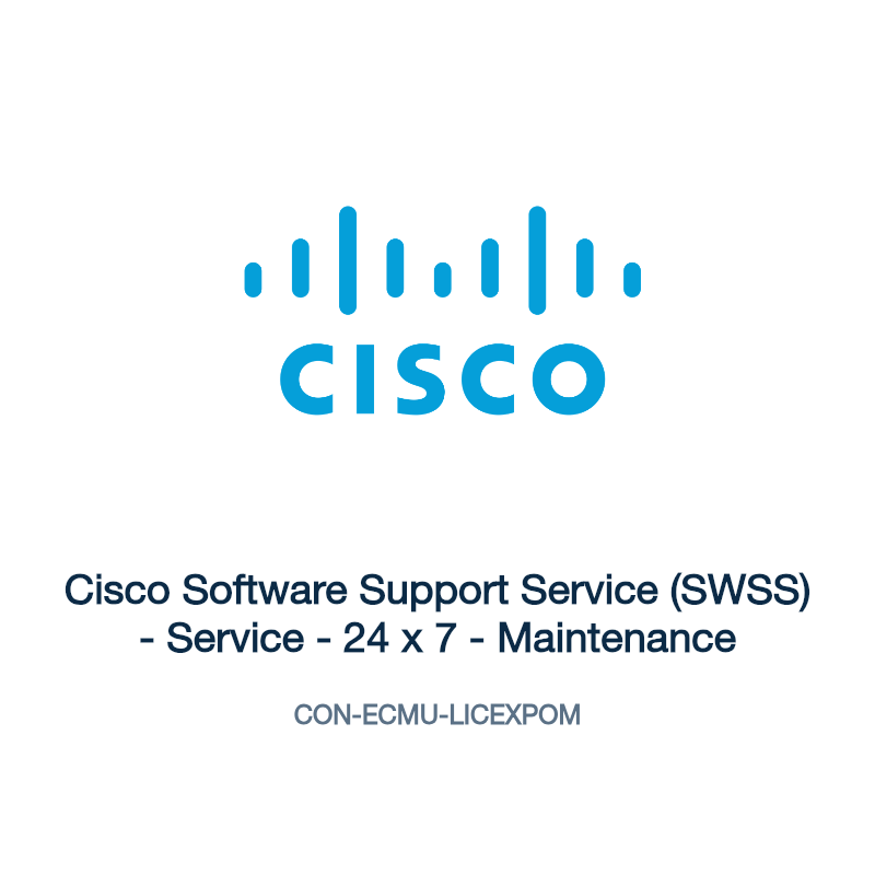 CON-ECMU-LICEXPOM: Cisco Software Support Service (SWSS)