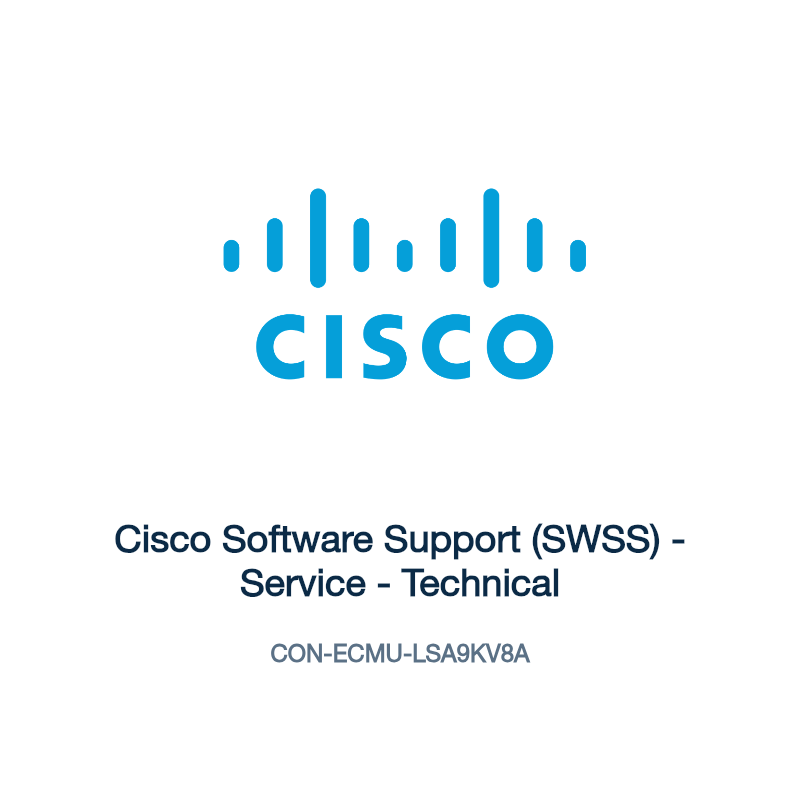 CON-ECMU-LSA9KV8A: Cisco Software Support (SWSS)