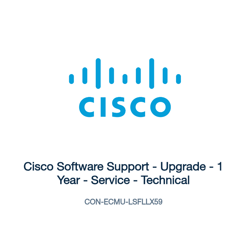 CON-ECMU-LSFLLX59: Cisco Software Support