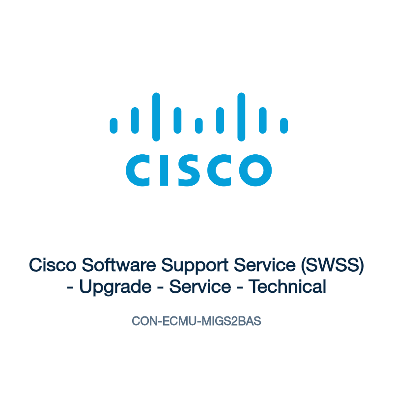 CON-ECMU-MIGS2BAS: Cisco Software Support Service (SWSS)