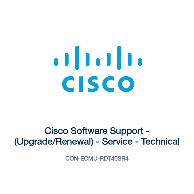 CON-ECMU-RDT40SR4: Cisco Software Support