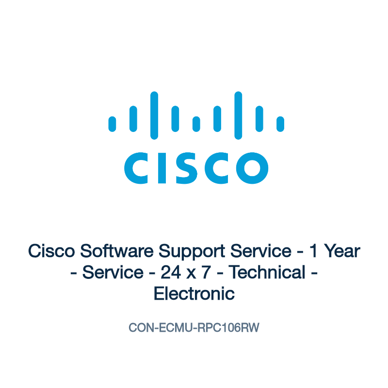 CON-ECMU-RPC106RW: Cisco Software Support Service