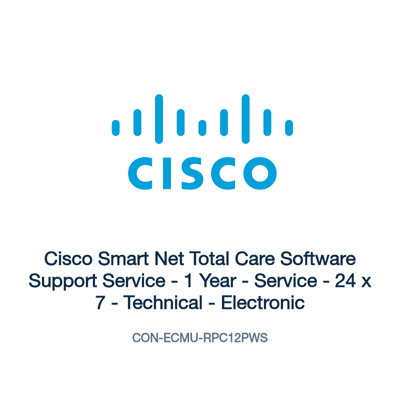 CON-ECMU-RPC12PWS: Cisco Smart Net Total Care Software Support Service