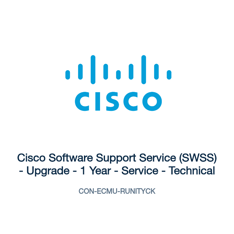 CON-ECMU-RUNITYCK: Cisco Software Support Service (SWSS)