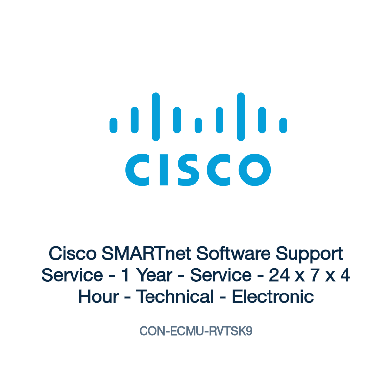 CON-ECMU-RVTSK9: Cisco SMARTnet Software Support Service