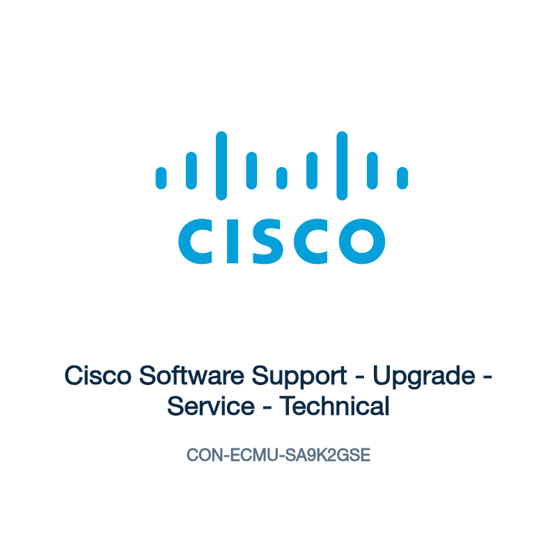 CON-ECMU-SA9K2GSE: Cisco Software Support