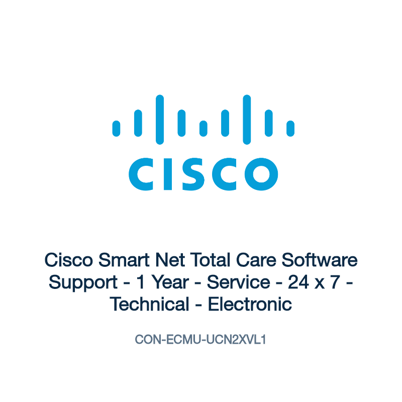 CON-ECMU-UCN2XVL1: Cisco Smart Net Total Care Software Support