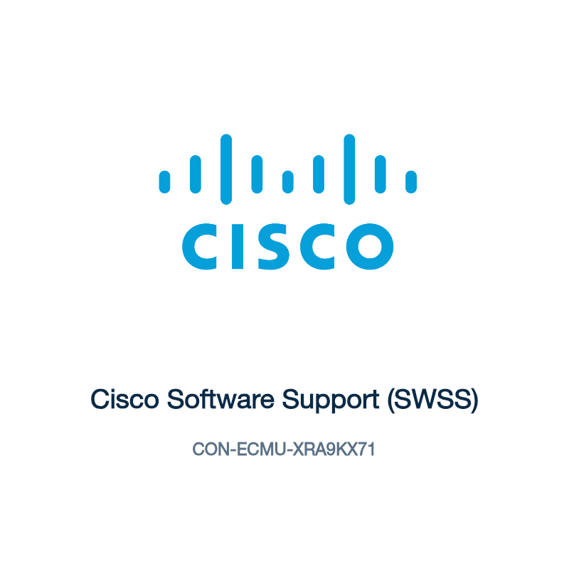CON-ECMU-XRA9KX71: Cisco Software Support (SWSS)