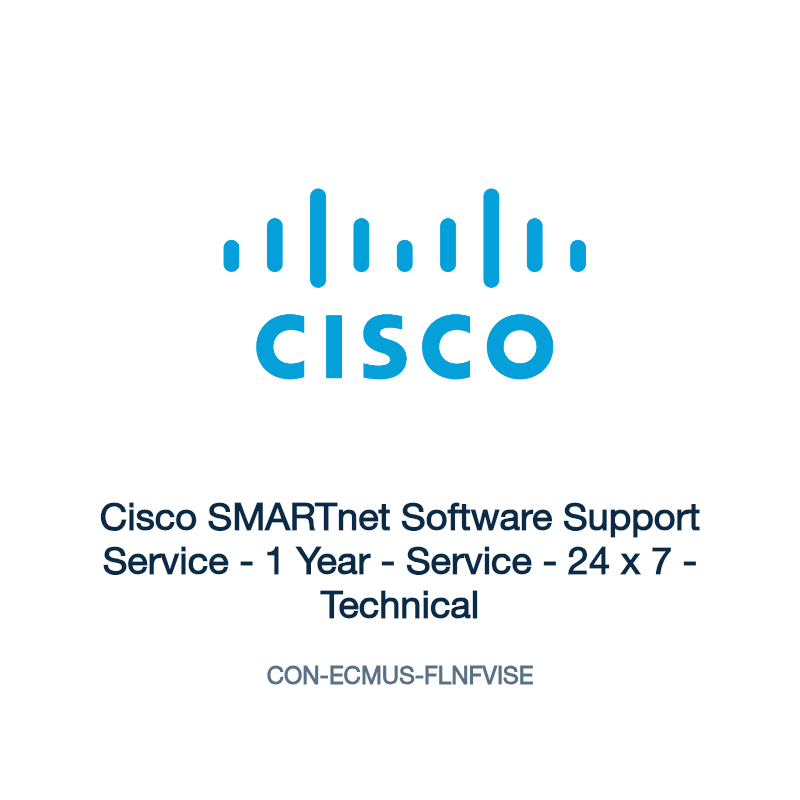 CON-ECMUS-FLNFVISE: Cisco SMARTnet Software Support Service