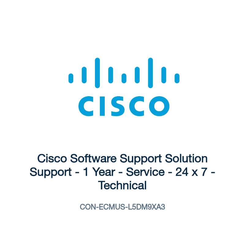 CON-ECMUS-L5DM9XA3: Cisco Software Support Solution Support