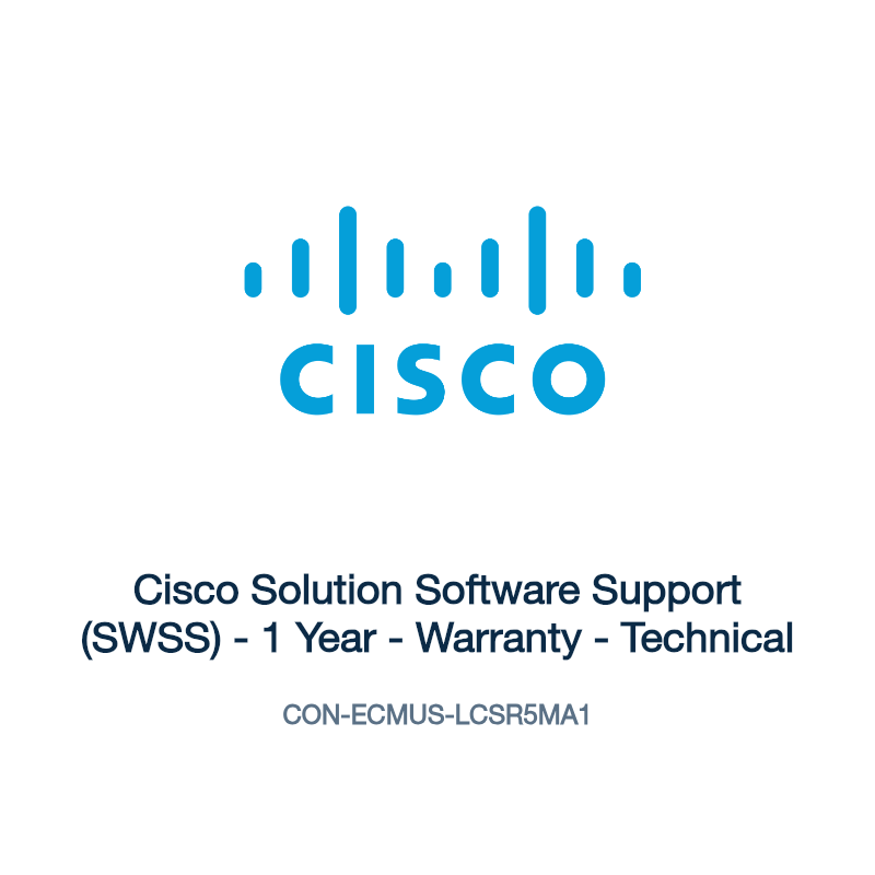 CON-ECMUS-LCSR5MA1: Cisco Solution Software Support (SWSS)