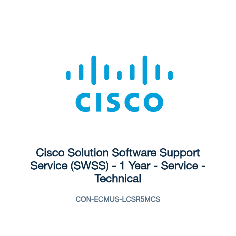 CON-ECMUS-LCSR5MCS: Cisco Solution Software Support Service (SWSS)