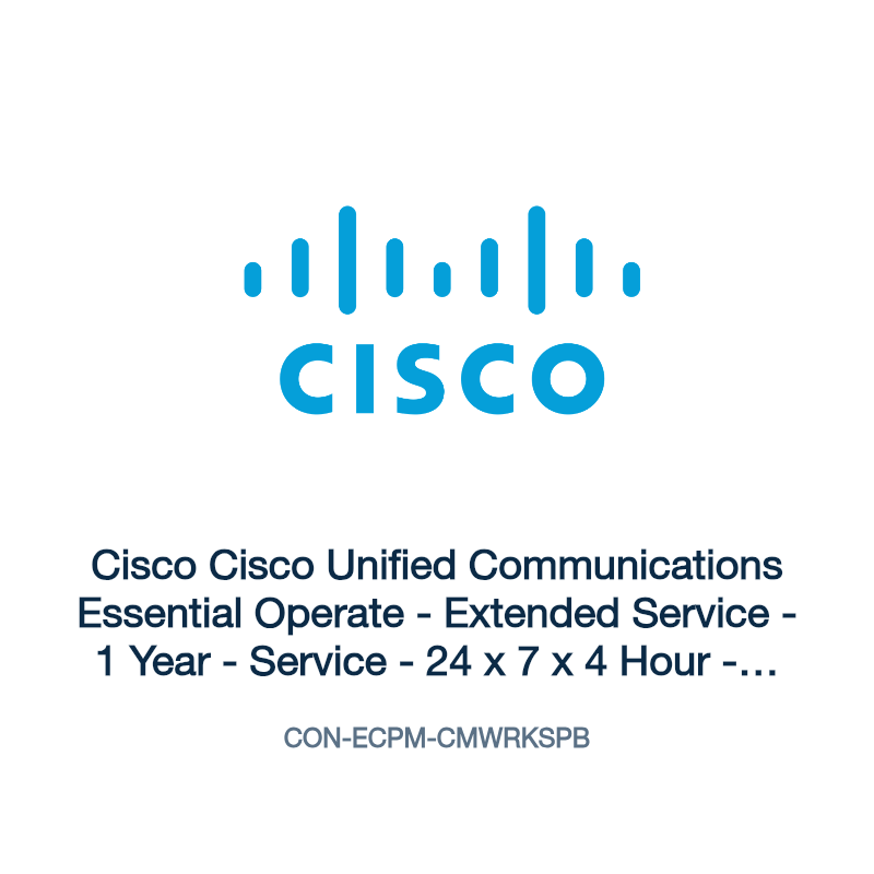 CON-ECPM-CMWRKSPB: Cisco Cisco Unified Communications Essential Operate