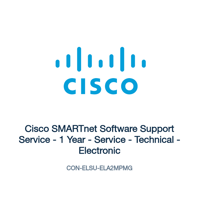 CON-ELSU-ELA2MPMG: Cisco SMARTnet Software Support Service