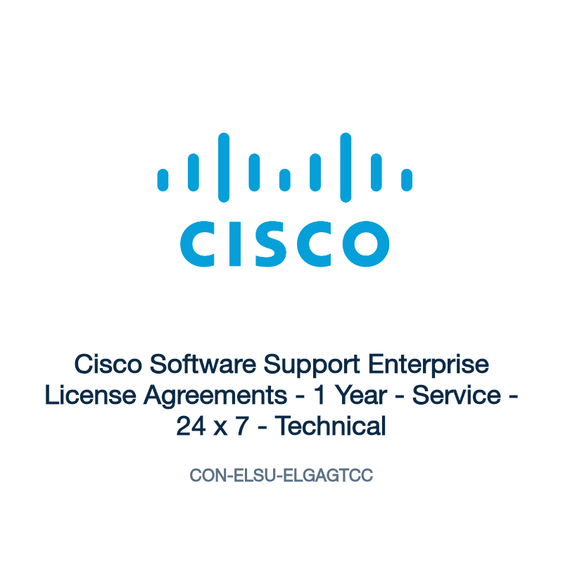 CON-ELSU-ELGAGTCC: Cisco Software Support Enterprise License Agreements