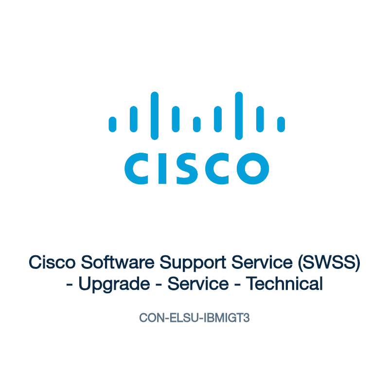 CON-ELSU-IBMIGT3: Cisco Software Support Service (SWSS)