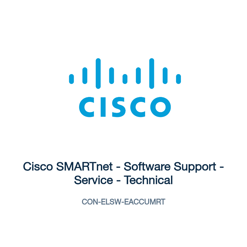 CON-ELSW-EACCUMRT: Cisco SMARTnet - Software Support - Service - Technical