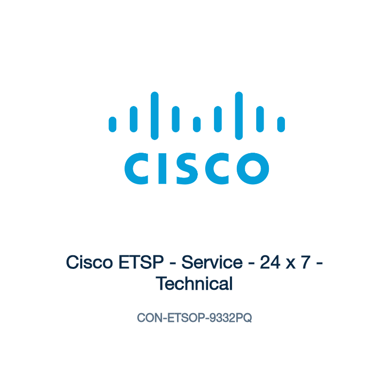 CON-ETSOP-9332PQ: Cisco ETSP - Service - 24 x 7 - Technical