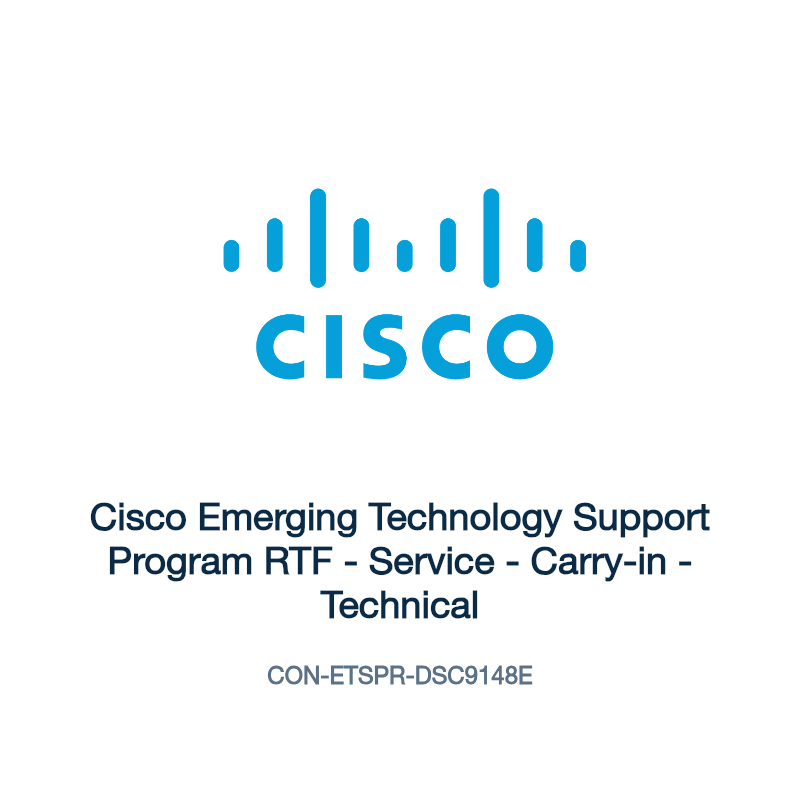 CON-ETSPR-DSC9148E: Cisco Emerging Technology Support Program RTF