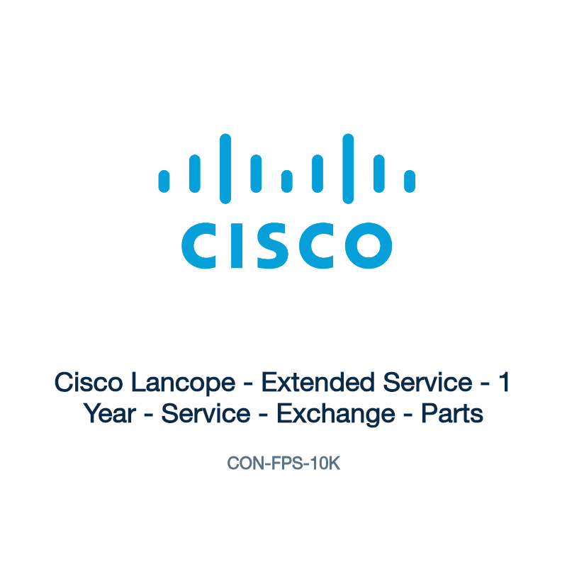 CON-FPS-10K: Cisco Lancope - Extended Service - 1 Year - Service - Exchange - Parts