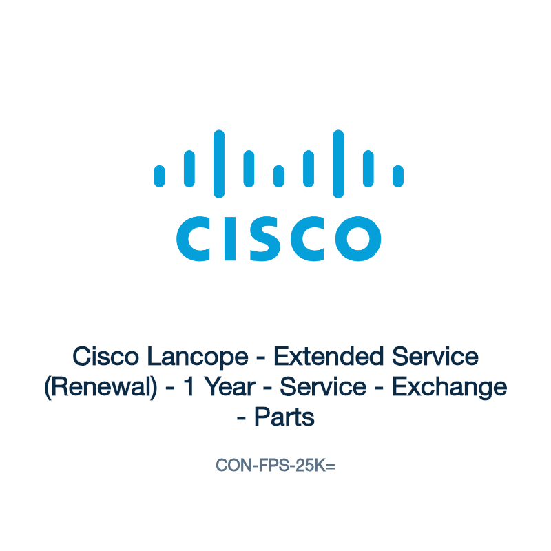CON-FPS-25K=: Cisco Lancope - Extended Service (Renewal) - 1 Year - Service -
