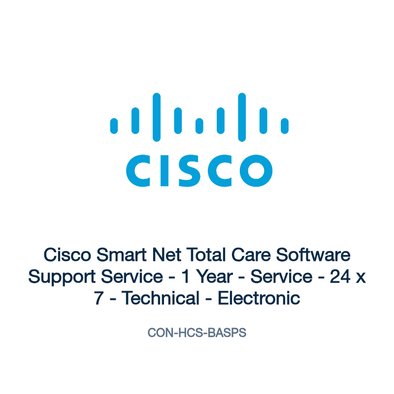 CON-HCS-BASPS: Cisco Smart Net Total Care Software Support Service