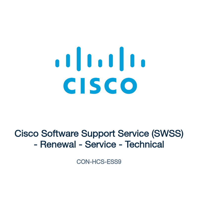 CON-HCS-ESS9: Cisco Software Support Service (SWSS)