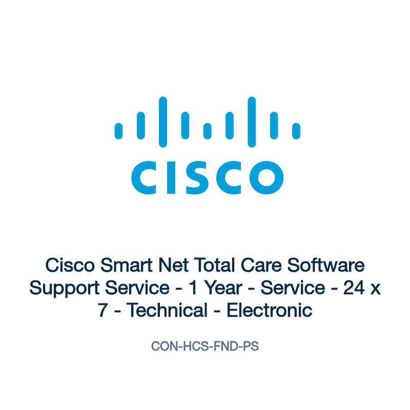 CON-HCS-FND-PS: Cisco Smart Net Total Care Software Support Service