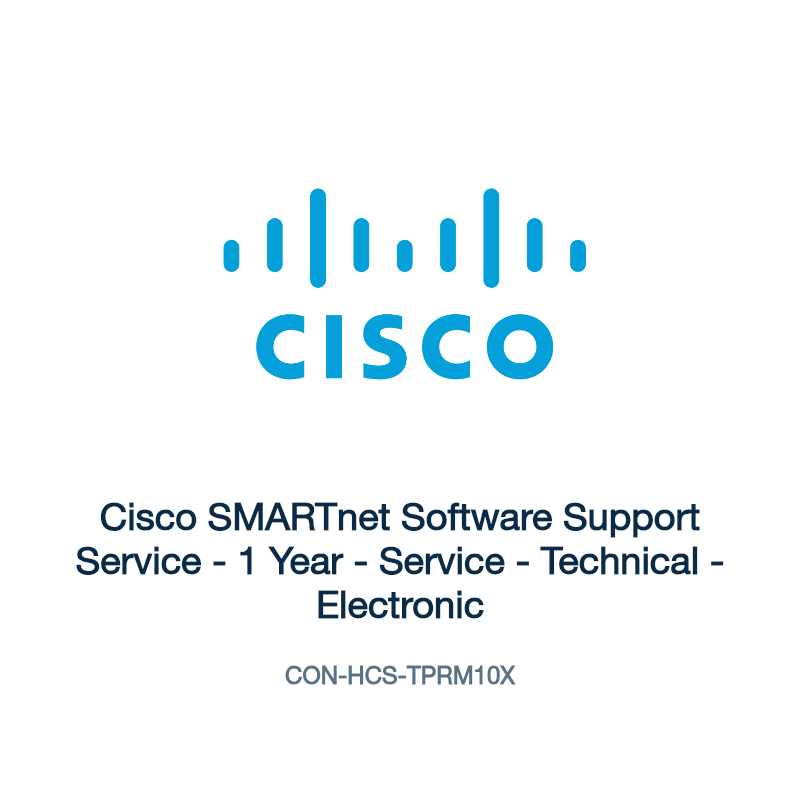 CON-HCS-TPRM10X: Cisco SMARTnet Software Support Service