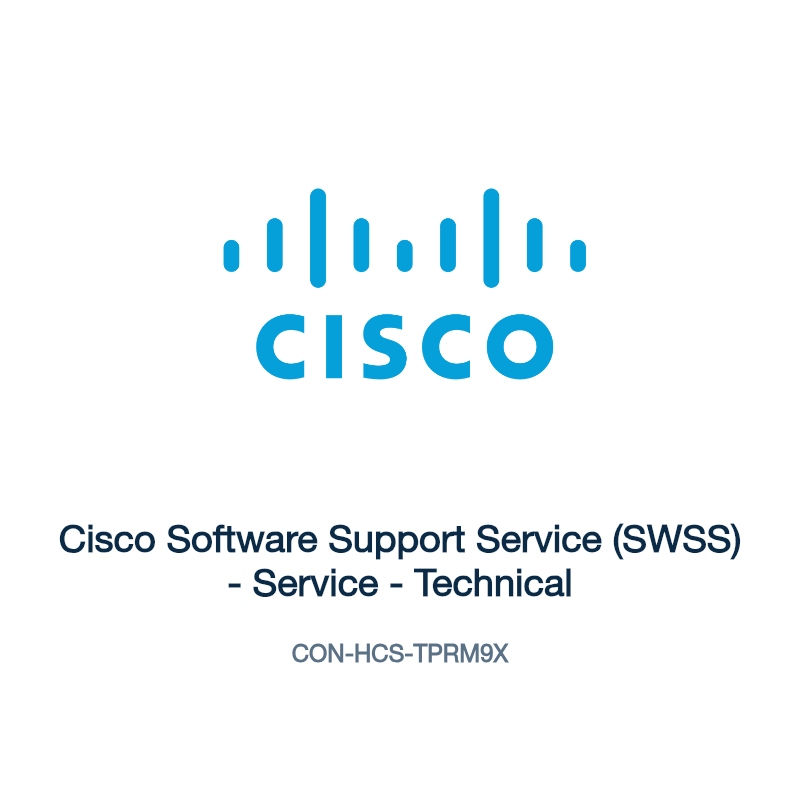 CON-HCS-TPRM9X: Cisco Software Support Service (SWSS)