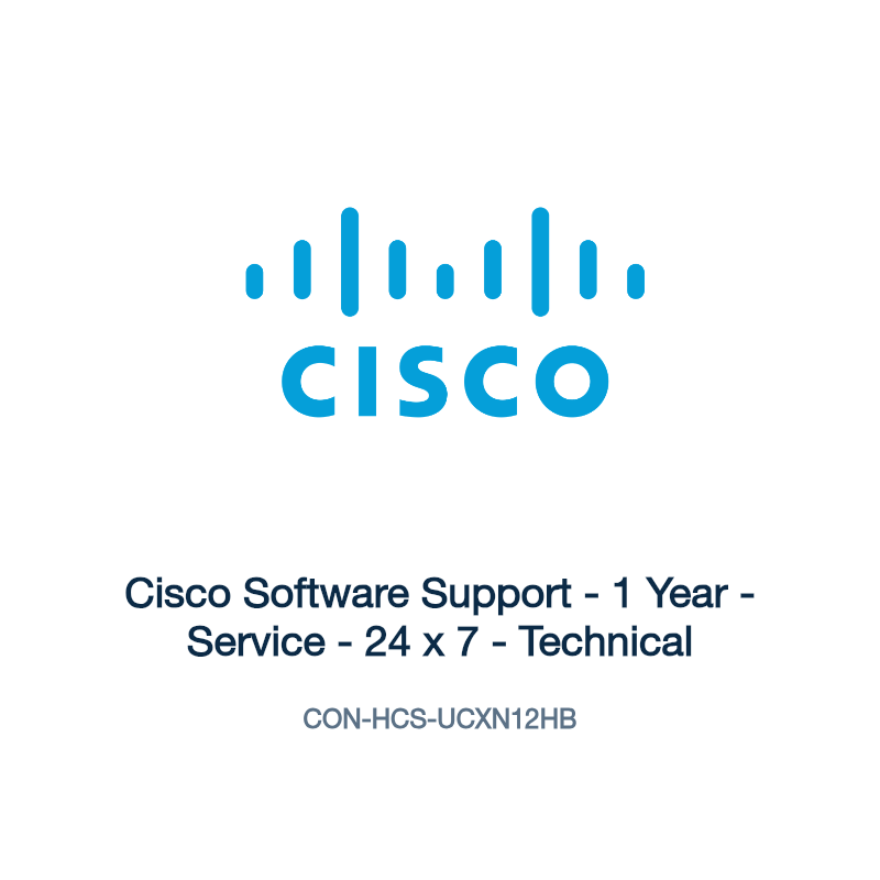 CON-HCS-UCXN12HB: Cisco Software Support