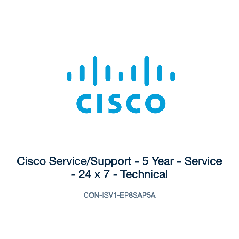 CON-ISV1-EP8SAP5A: Cisco Service/Support