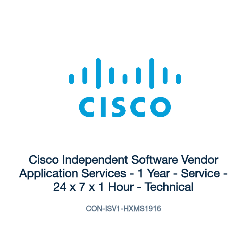 CON-ISV1-HXMS1916: Cisco Independent Software Vendor Application Services