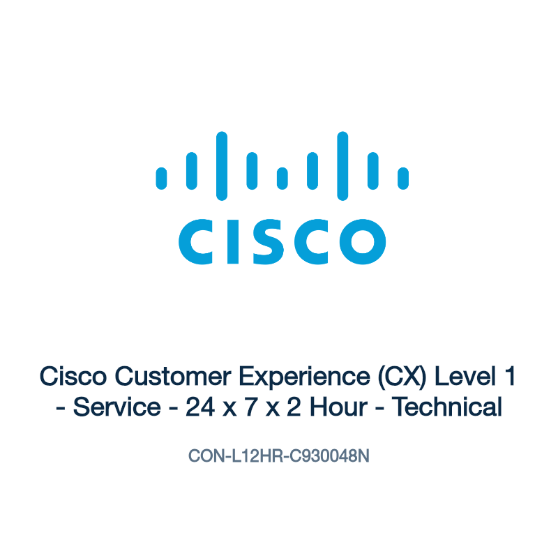 CON-L12HR-C930048N: Cisco Customer Experience (CX) Level 1