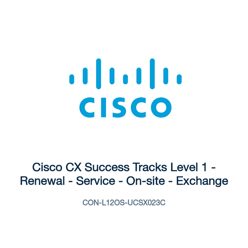 CON-L12OS-UCSX023C: Cisco CX Success Tracks Level 1