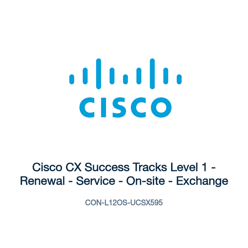 CON-L12OS-UCSX595: Cisco CX Success Tracks Level 1