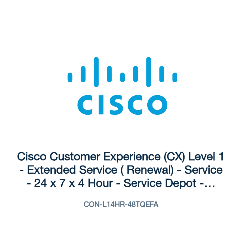 CON-L14HR-48TQEFA: Cisco Customer Experience (CX) Level 1