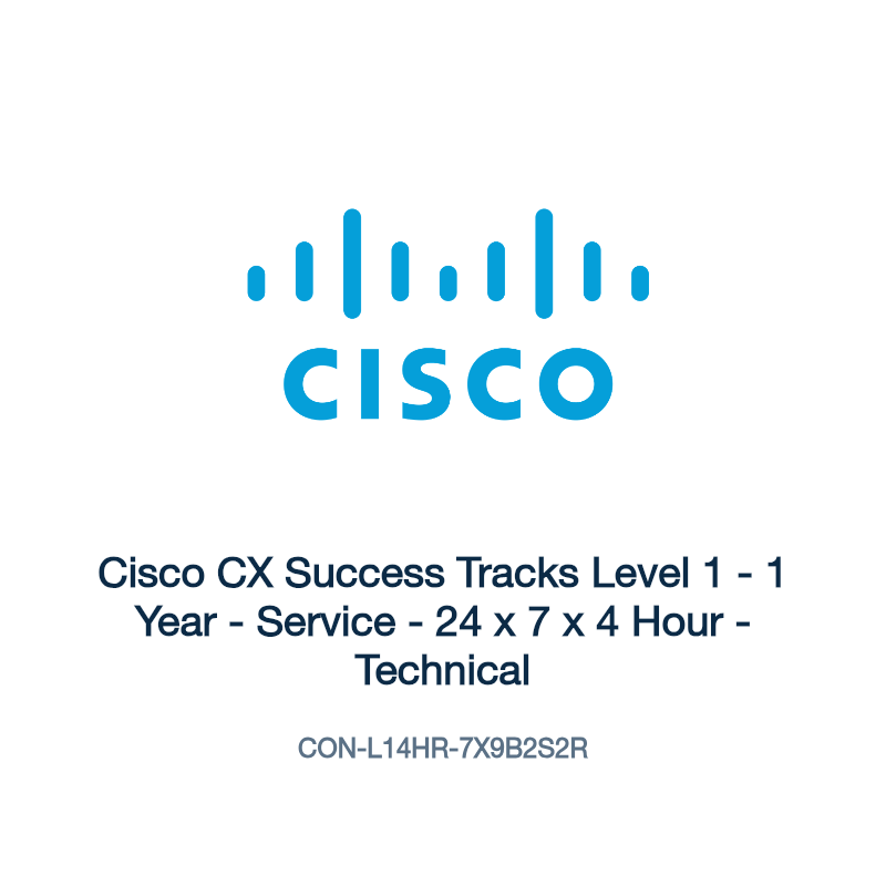 CON-L14HR-7X9B2S2R: Cisco CX Success Tracks Level 1