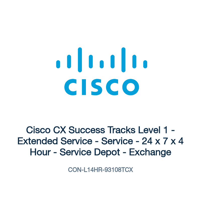 CON-L14HR-93108TCX: Cisco CX Success Tracks Level 1
