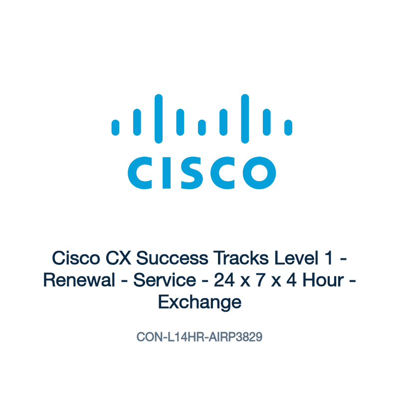 CON-L14HR-AIRP3829: Cisco CX Success Tracks Level 1