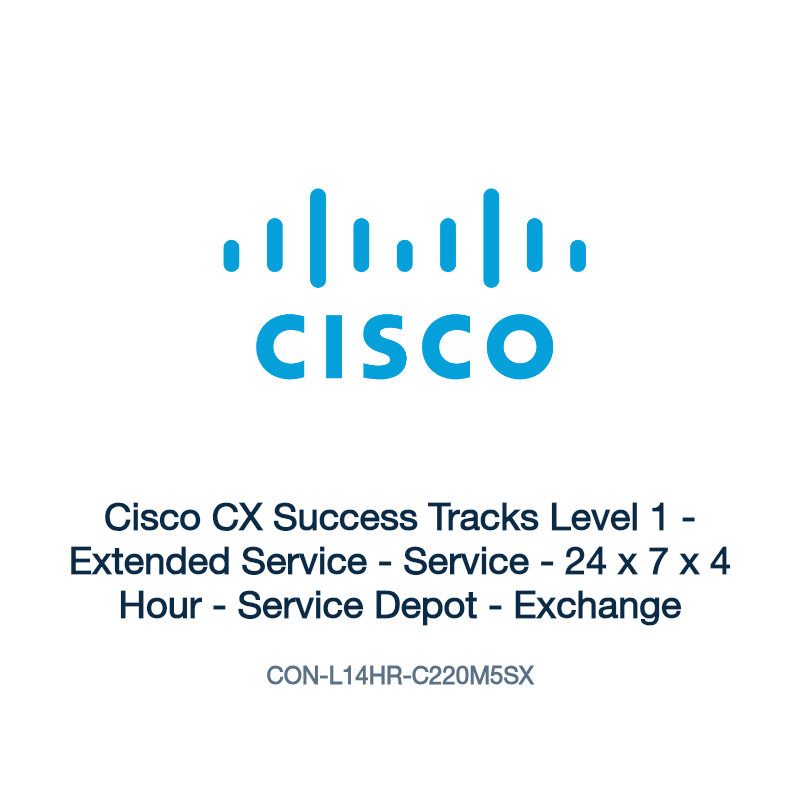 CON-L14HR-C220M5SX: Cisco CX Success Tracks Level 1