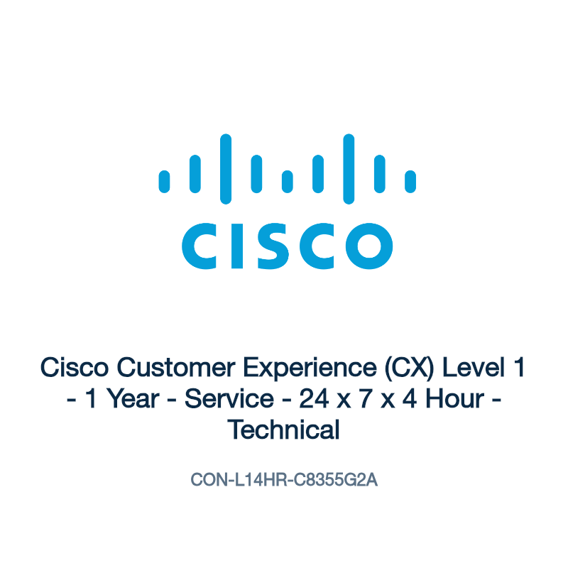CON-L14HR-C8355G2A: Cisco Customer Experience (CX) Level 1