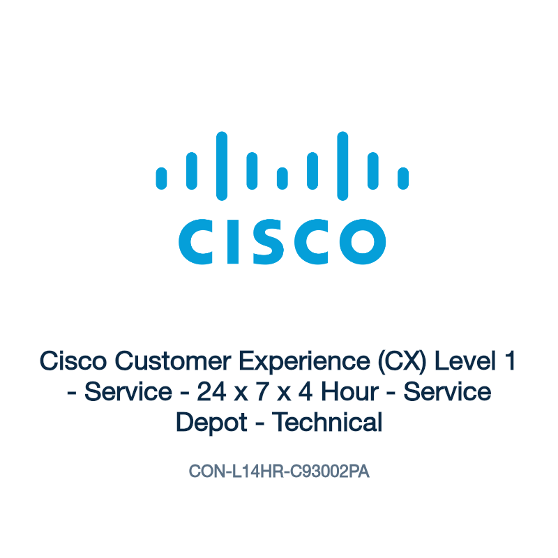 CON-L14HR-C93002PA: Cisco Customer Experience (CX) Level 1