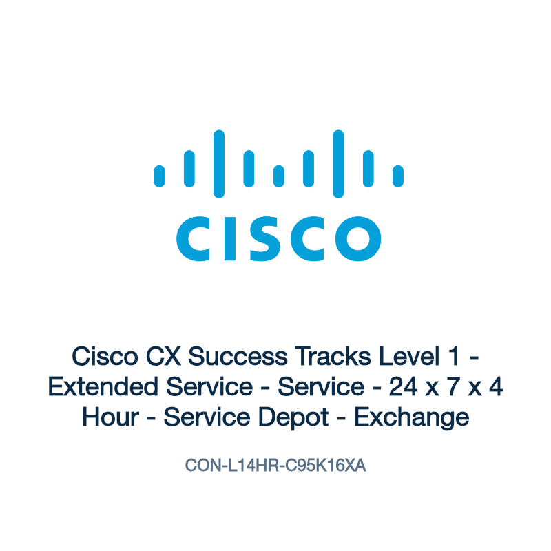 CON-L14HR-C95K16XA: Cisco CX Success Tracks Level 1