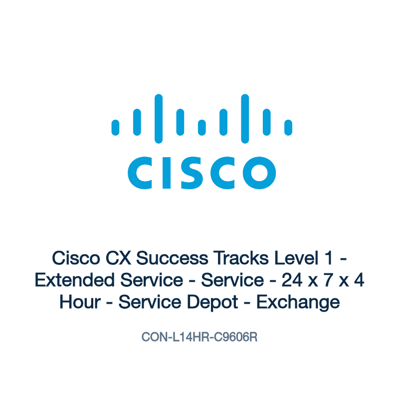 CON-L14HR-C9606R: Cisco CX Success Tracks Level 1