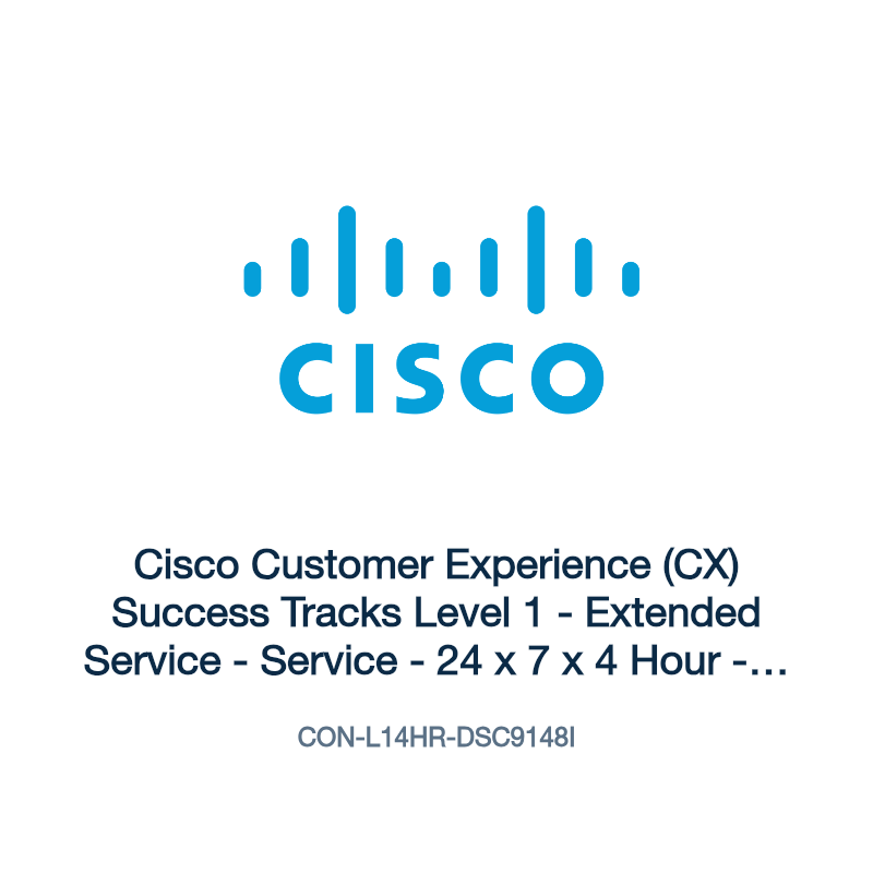 CON-L14HR-DSC9148I: Cisco Customer Experience (CX) Success Tracks Level 1