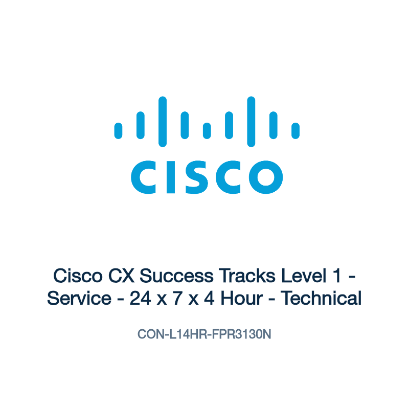 CON-L14HR-FPR3130N: Cisco CX Success Tracks Level 1